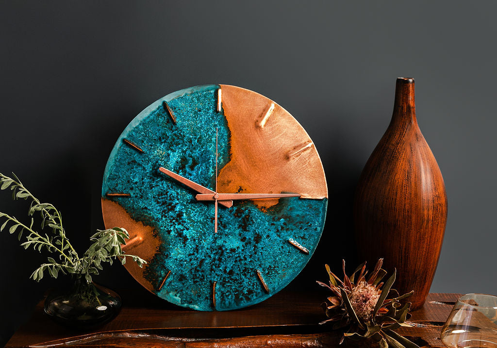 Styling Your Space with a Copper Clock from Empire Copper